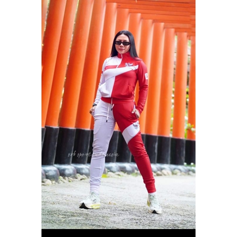 STELAN OLAHRAGA SXB MERAH PUTIH TERBARU
