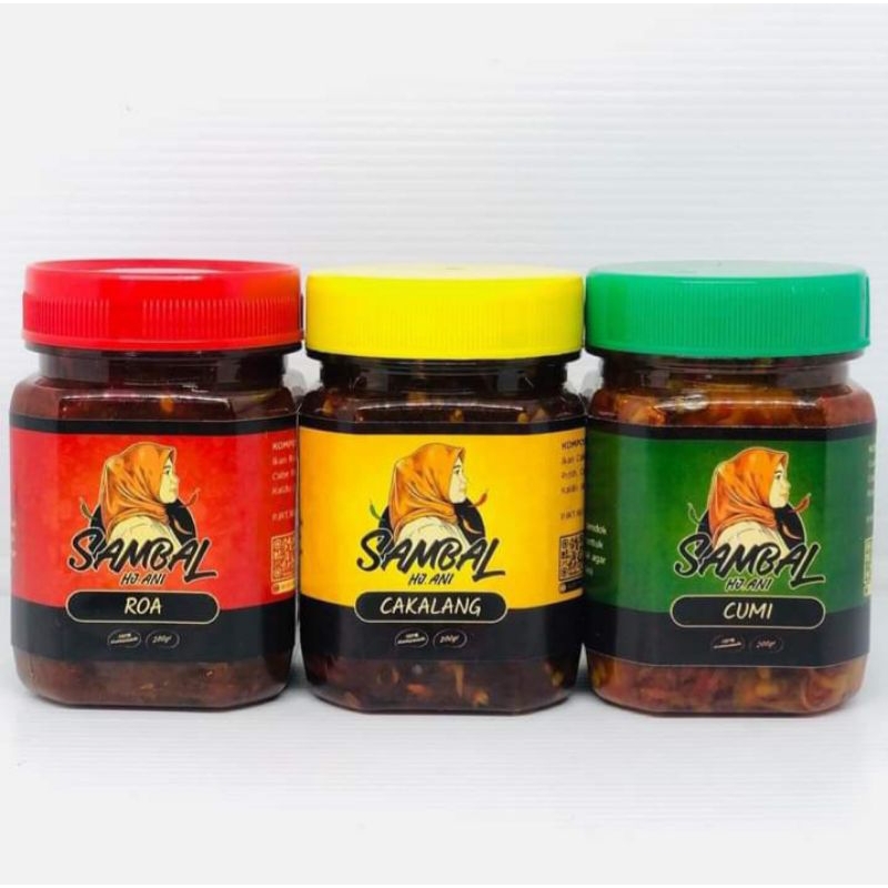 

Paket Bundling Semua Varian Sambal Hj. Ani 200gr