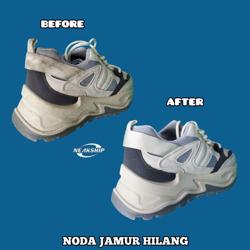 CLEANER ANTI NODA TALI SEPATU PEMBERSIH NODA KARAT