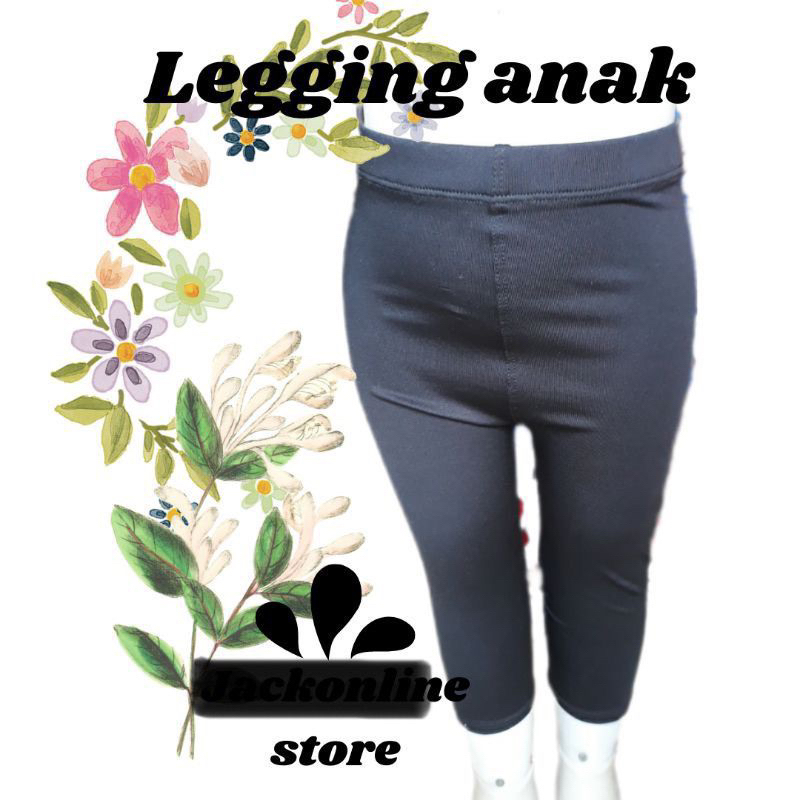 Legging anak polos  0  - 2 tahun / legging bayi / legging anak