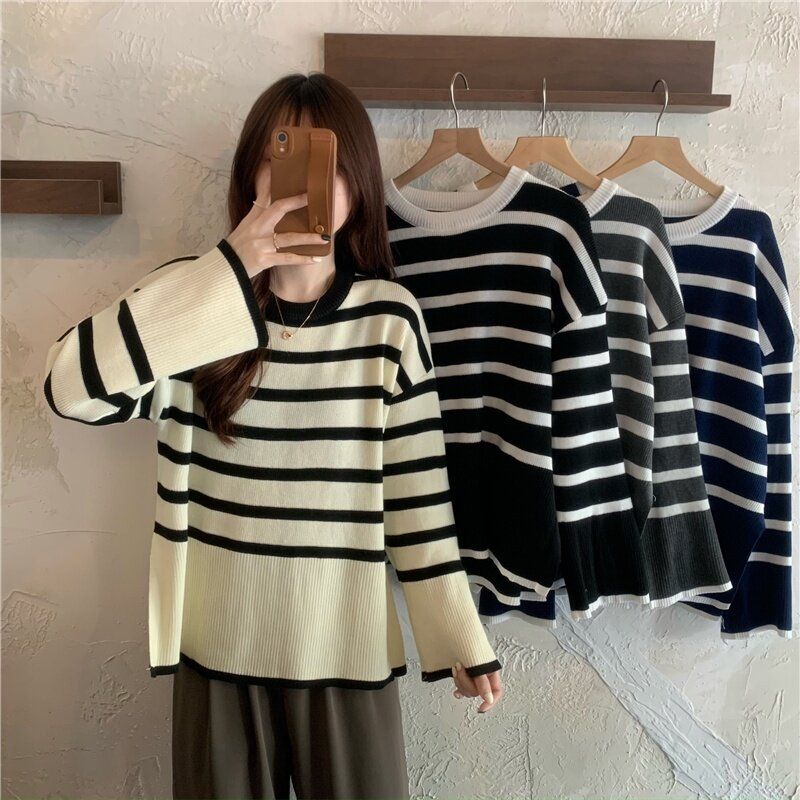 SWEATER RAJUT AGATA OVERSIZE/ATASAN RAJUT WANITA/HARU KNIT OVERSIZE SWEATER