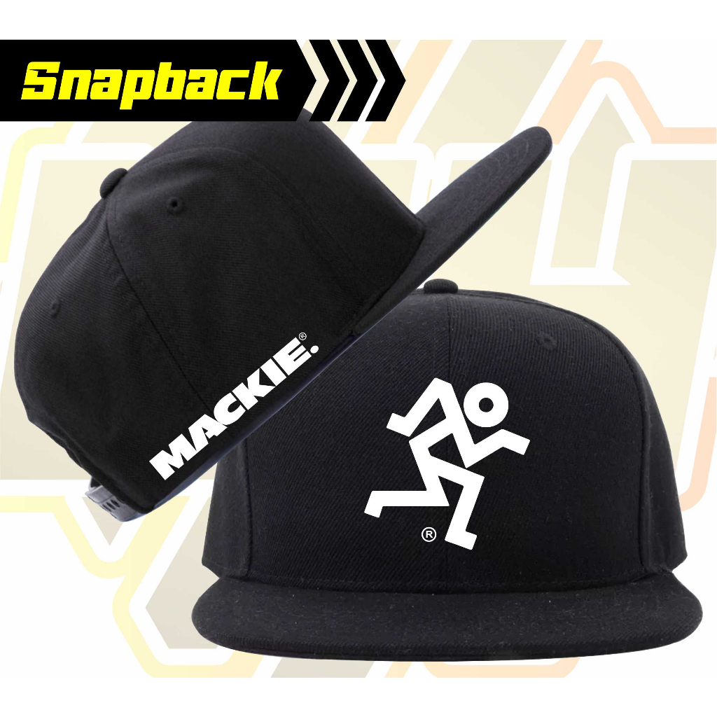 Topi Snapback Topi Trucker Topi Jaring Topi MACKIE AUDIO SOUND SYSTEM