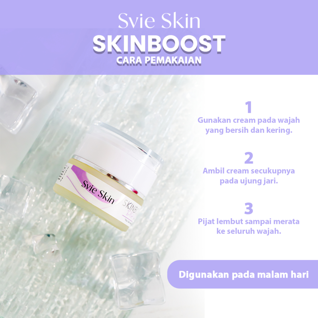 DNA SALMON BOOSTER [SKINBOOST] Svie Skin |MENCERAHKAN 7X LEBIH CEPAT | SLEEPING MASK JELLY BOOSTER