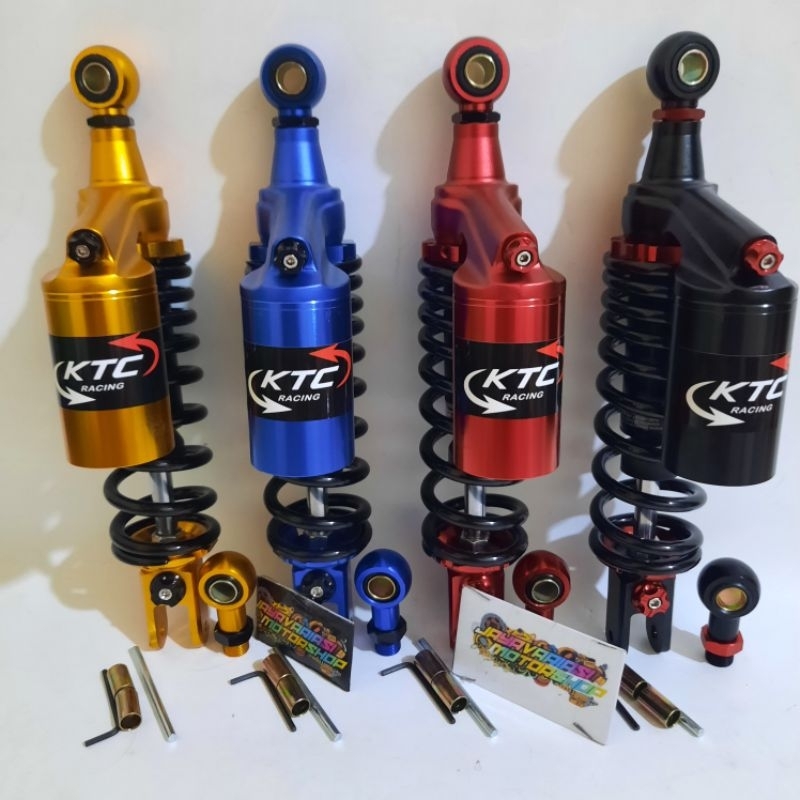 Shockbreaker Shock Single Ktc Racing Tabung Atas 310/330mm Matic Vario/ Mio/ Lexi/ Spacy/ Genio/ Bea