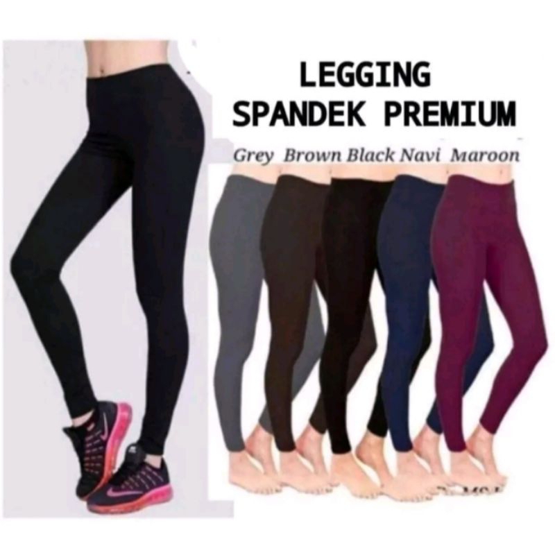 legging wanita dewasa panjang/legging tebal