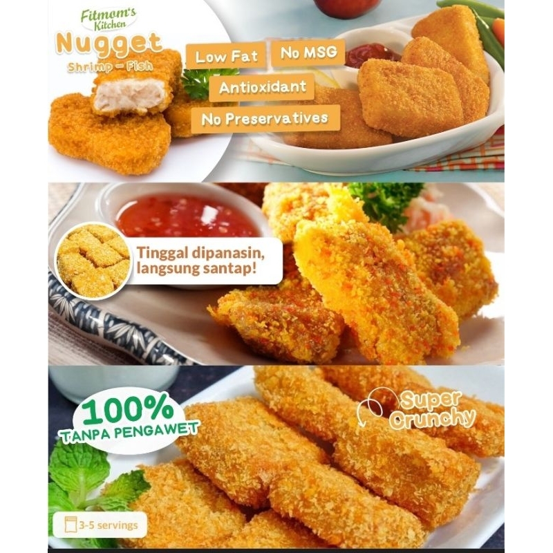 

Spencer's Fitmom (200 gr) - Fish Shrimp Nugget Sehat