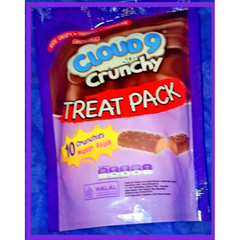 

Jack 'n Jill Cloud 9 crunchy treat pack (isi 10) 85 gr