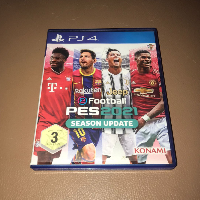 [PS4] PES 2021 PES21 PES2021 Pro Evolution Soccer 2021 (Region 2 / English) 21 Bola BD Kaset PS 4 CD