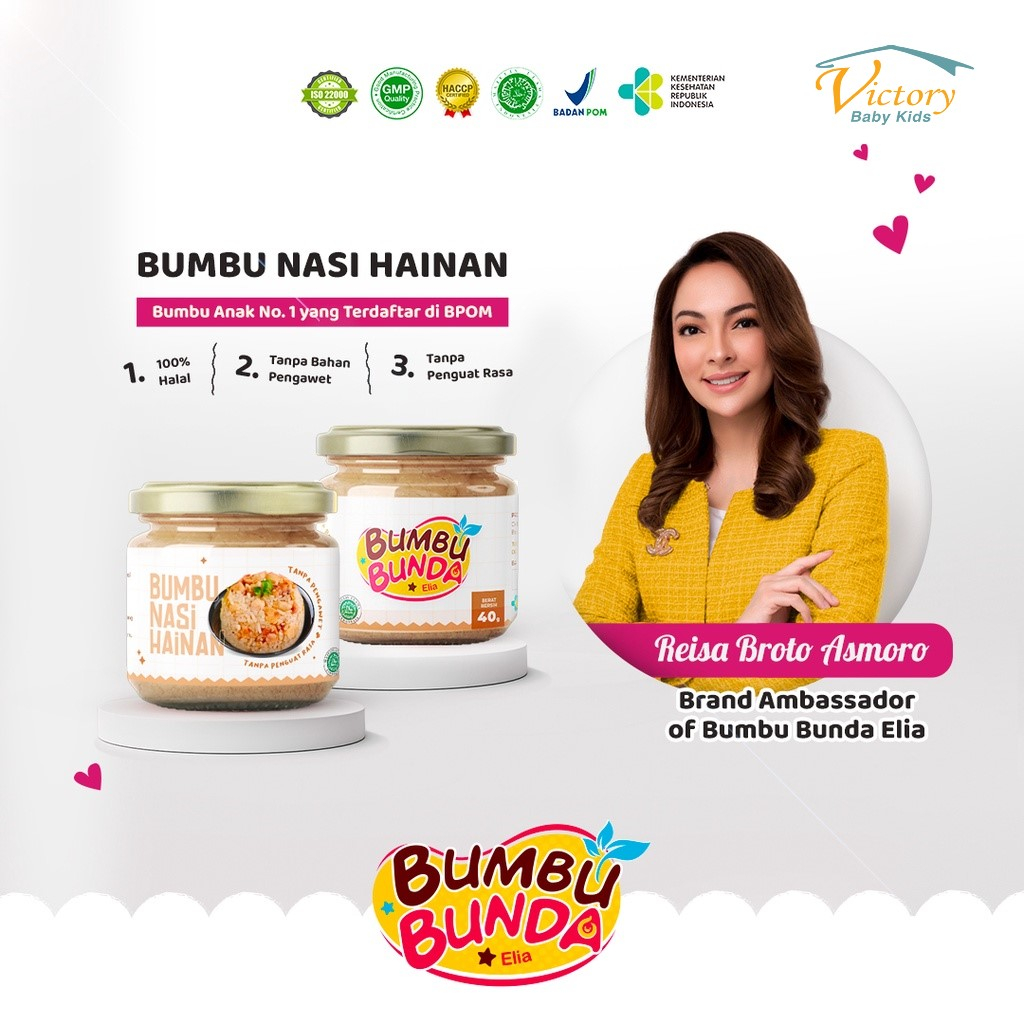 

Bumbu Bunda Elia Bumbu Nasi Hainan Bubuk Non MSG Non Pengawet / Bumbu Anak