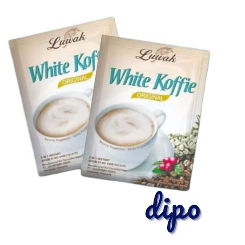 

WHITE KOFFIE Kopi Luwak Renceng 10 pcs