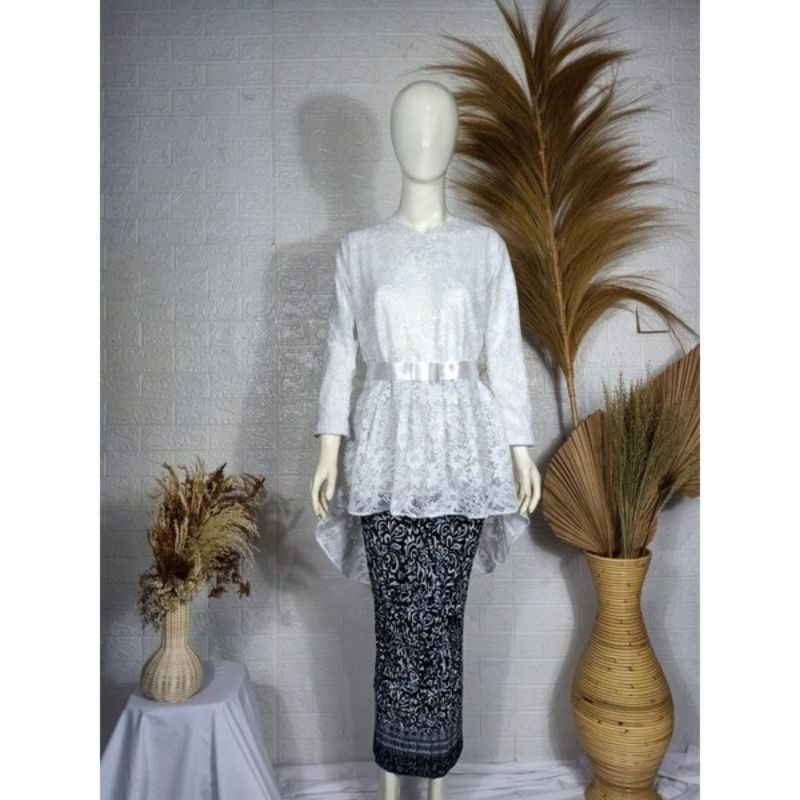 ATASAN KEBAYA AURORA BROKAT / KEBAYA MODERN / ATASAN KEBAYA SAJA AURORA BRUKAT KEBAYA WISUDA / KEBAY