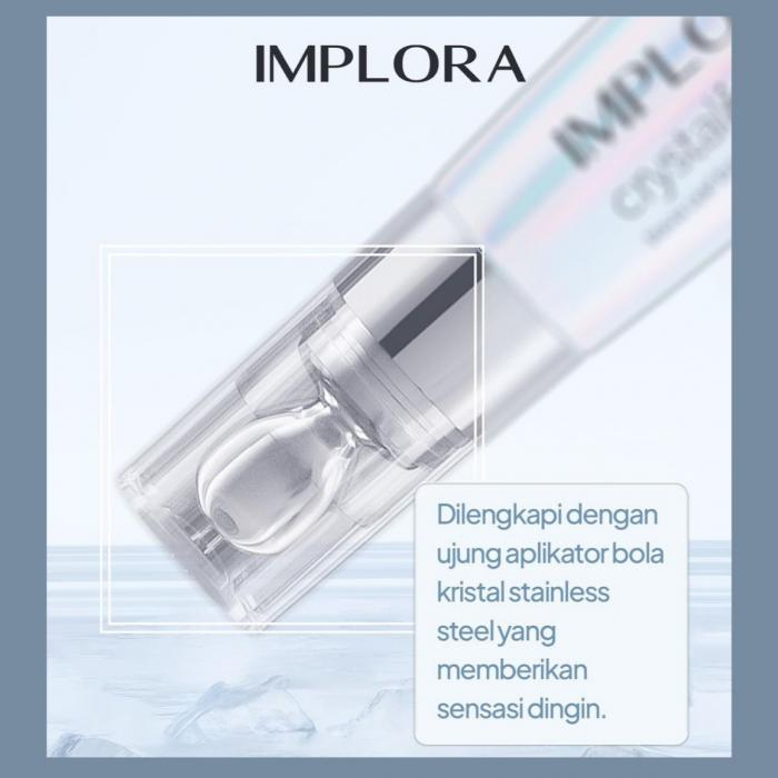 QEILA - Implora Crystalice Eye Serum | Netto 20ML | Cream Mata Implora