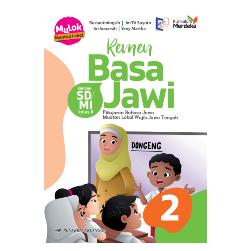 Erlangga -Remen Basa Jawi Kanggo SD/MI Kelas 2