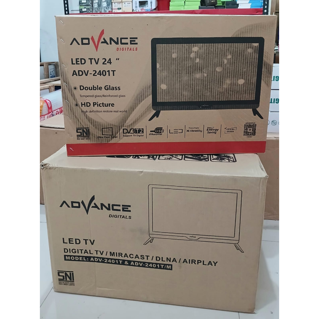 TV LED DIGITAL ADVANCE ADV-2401T Inchi Digital DVB T2 X-Reality