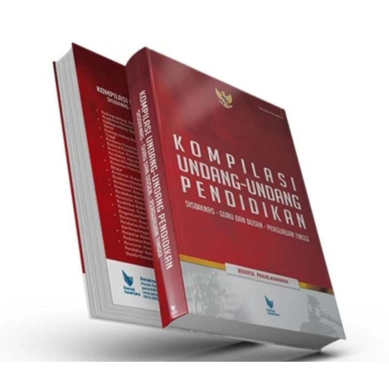

BUKU ORIGINAL KOMPILASI UNDANG UNDANG PENDIDIKAN Sindiknas guru dan dosen