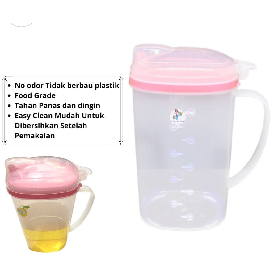 KIMPLAST Oil Jug Sally 2 Liter/ Tempat Minyak/ Wadah Minyak Plastik