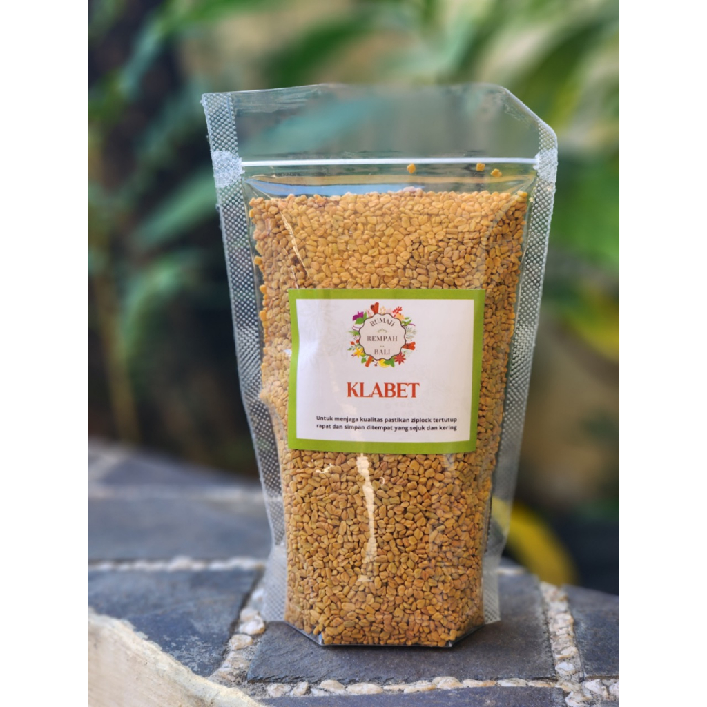 

100gr Klabet / Fenugreek / Kelabat / Kelabet / Rempah JSR