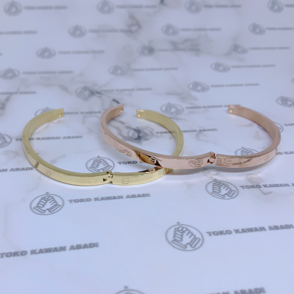 Gelang Tangan Anak Titanium Model Bangle *25