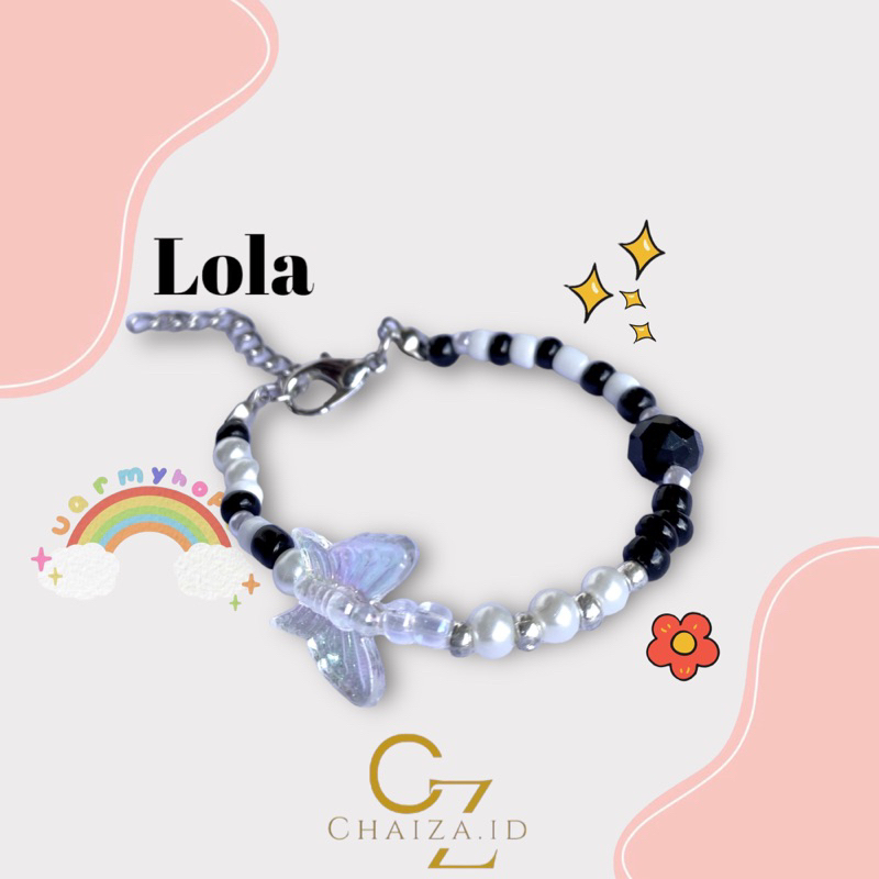 GELANG MANIK / GELANG MANIK KOREA / GELANG KOREA LOLA