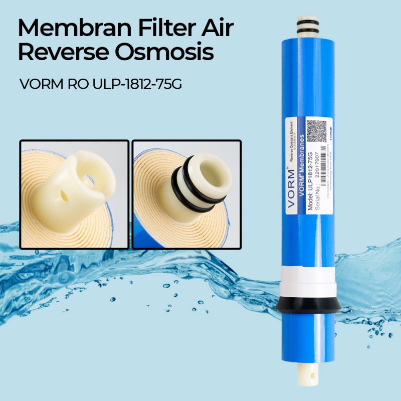 

VORM RO Membran for 5 Stage Water Filter System - ULP-1812-75G - Blue