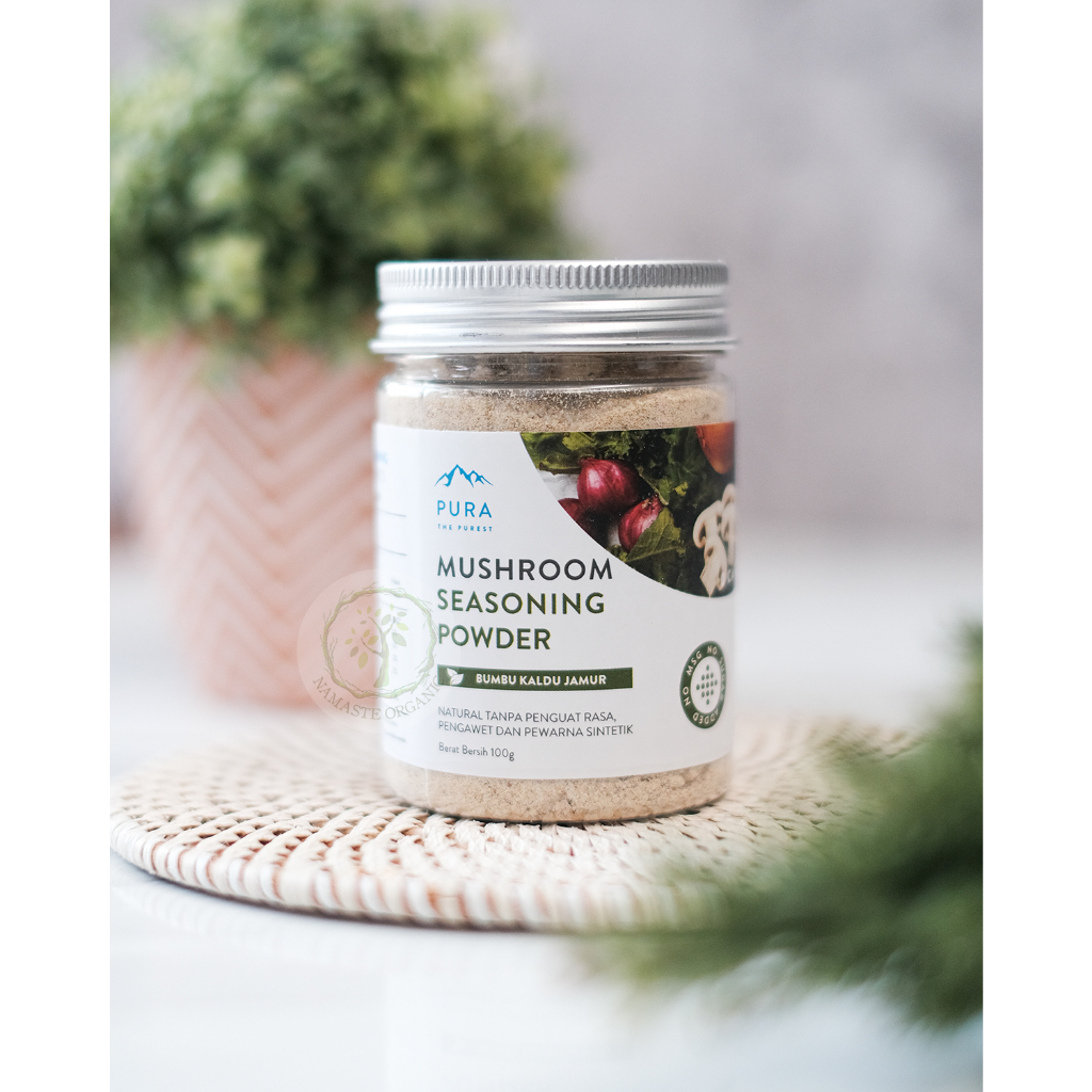 

Ay00! PURA - SEASONING POWDER VEGAN MUSHROOM 100GR