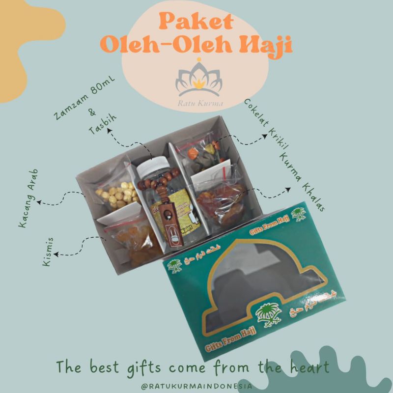 

Paket Oleh-Oleh Haji.