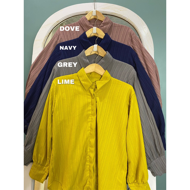 PGMT - Kemeja Balon Atasan Lady Crush Atasan Kemeja Wanita Balon Baby Crush Kekinian