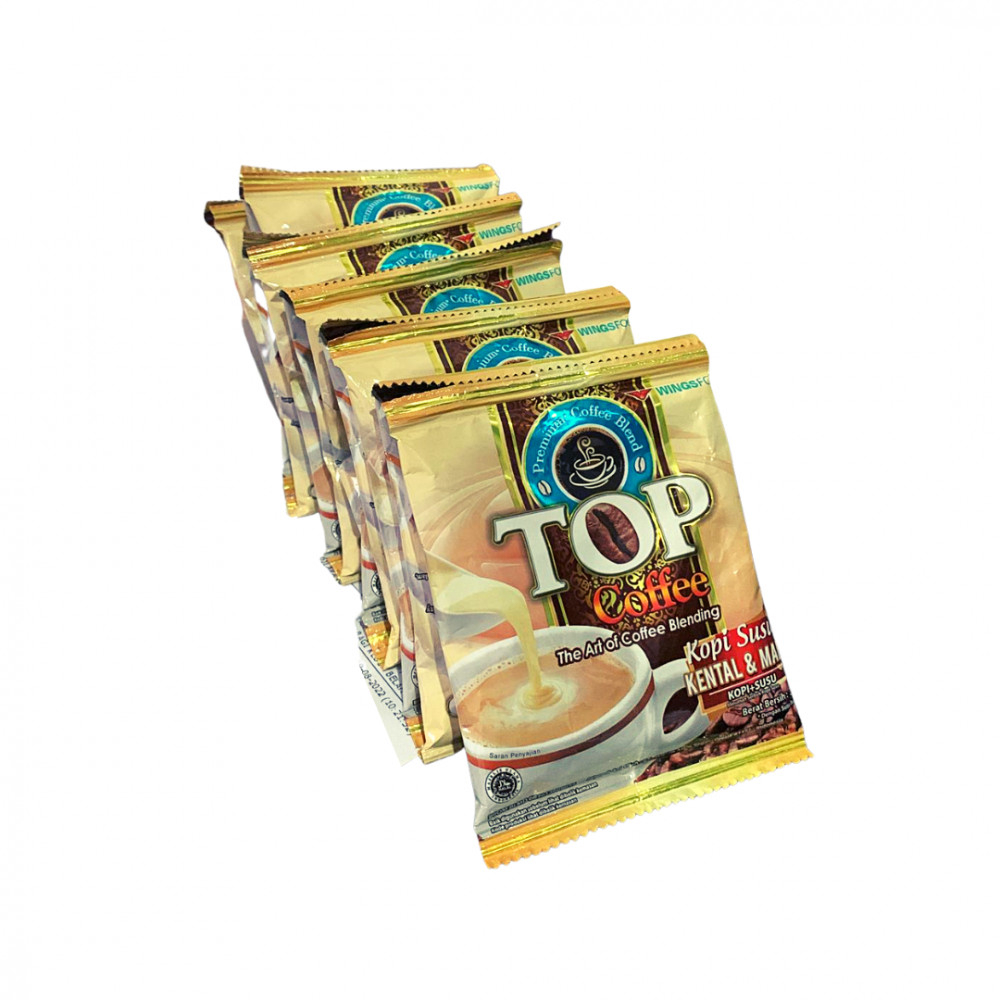 

TOP COFFEE KOPI SUSU SKM BANDED 30GX12`S