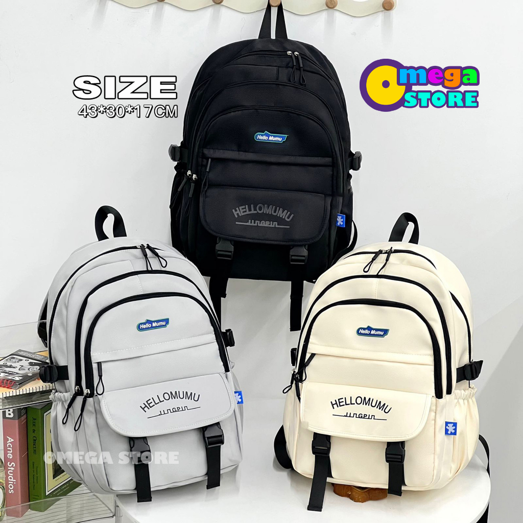 [O&amp;S] Tas Ransel Anak Sekolah SD SMP SMA Tas Punggung Unisex Backpack Laptop-OS308