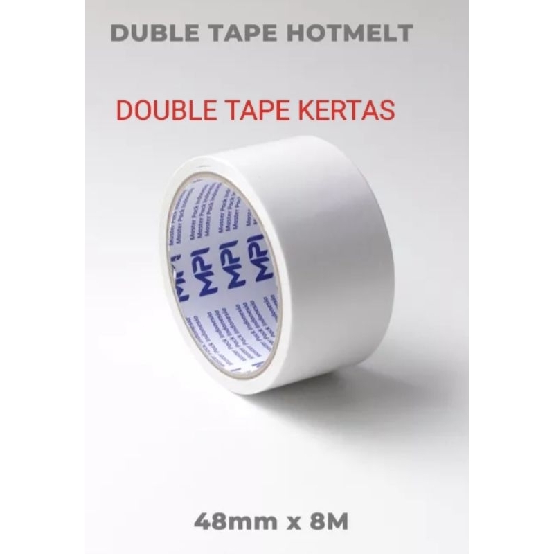 

DOUBLE TAPE KERTAS 48MM 10 YARD