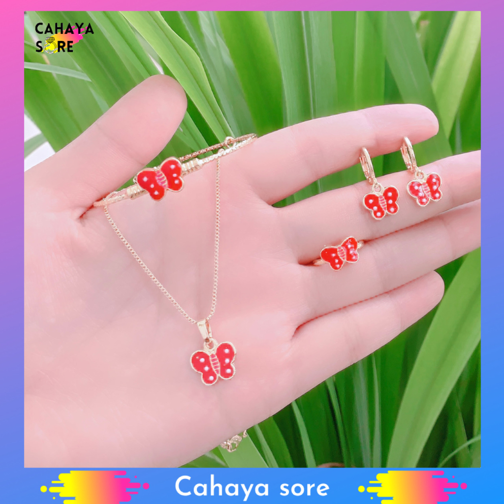 Xuping Set Gold Perhiasan Set Anak Motif RANDOM XA07