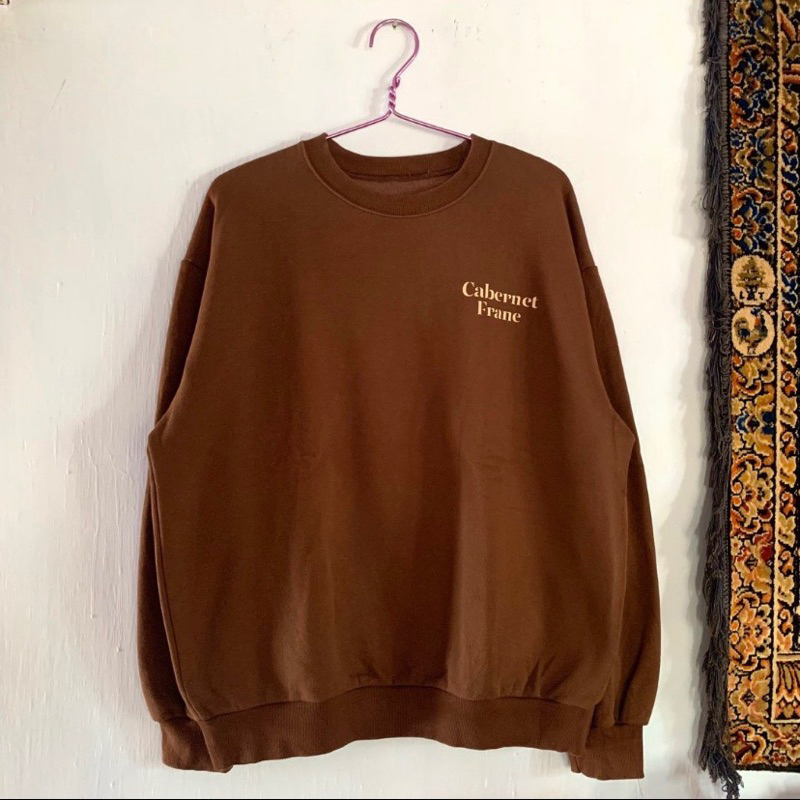 Preloved Crewneck Choco by AdindaFikria