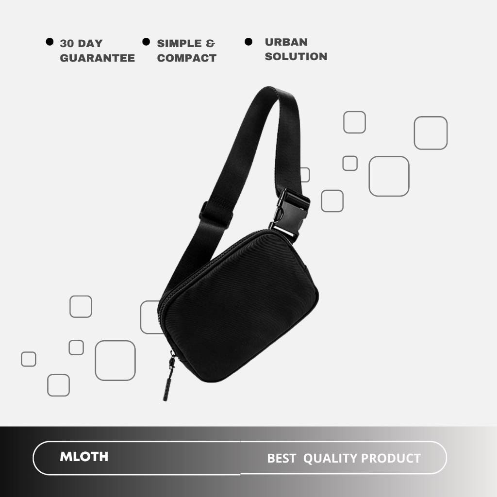 Tas pinggang Tas Dada Tas hanpone  Tas olahraga Unisex MT0014