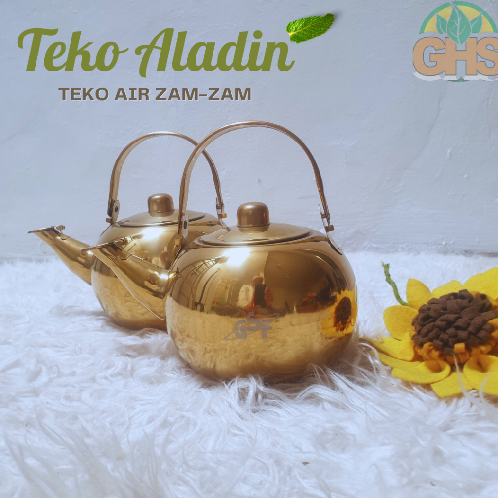 Termos Emas | Termos Hias | Termos Aladin 1L | Teko Arab 1L | Oleh-Oleh Haji Umroh TEKO, GELAS DAN N