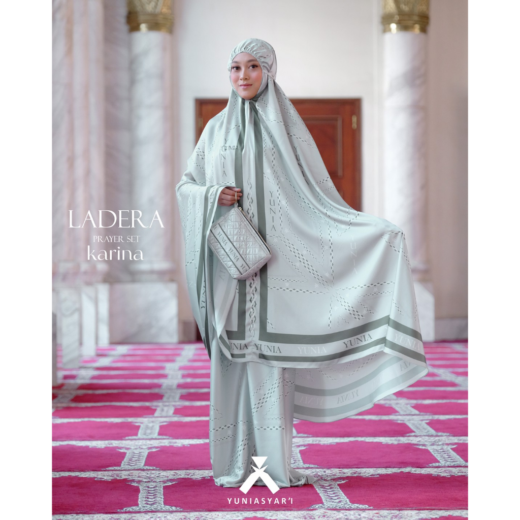 Yunia Syari / Prayer Set / Mukena / Ladera Series / Karina / Alat Shalat