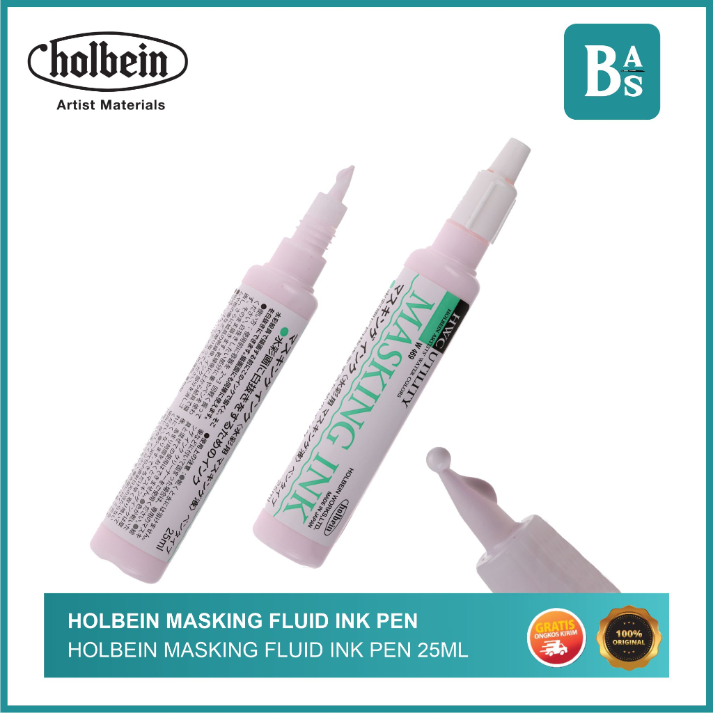 Holbein Masking Fluid Ink Pen 25ml