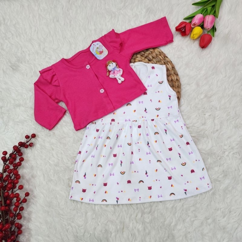 Baju bayi perempuan dress Bolero