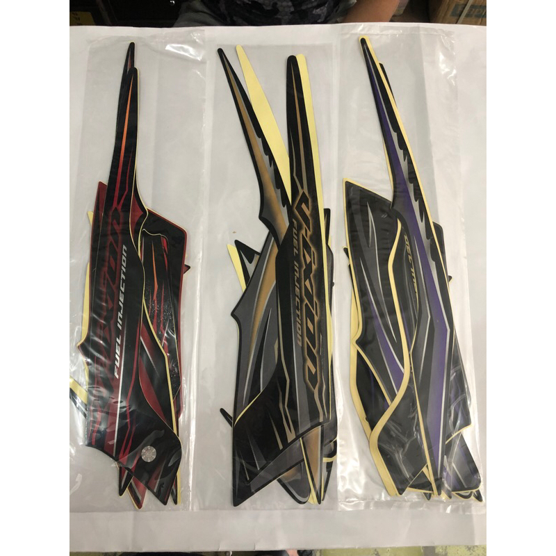 Lis Stripping Les Body Sticker Vixion 2010