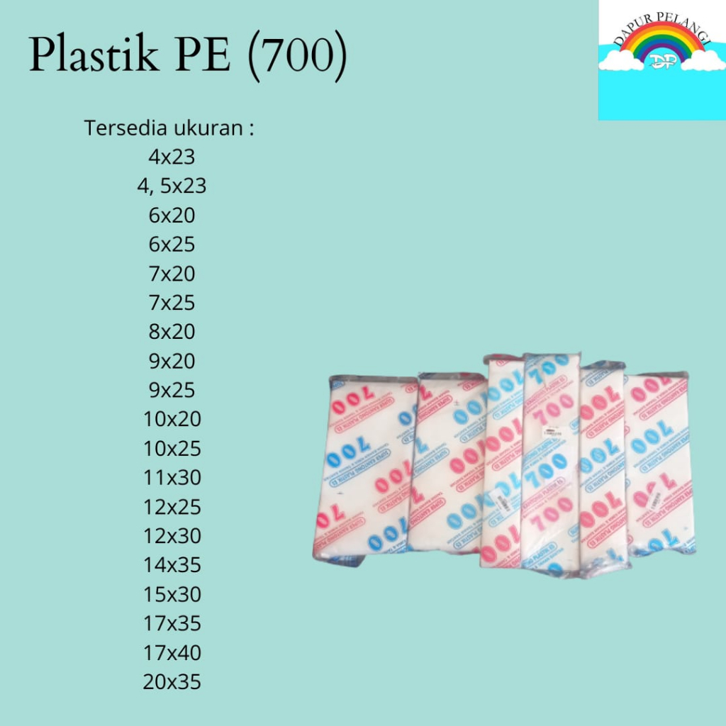 Plastik PE Bening/Plastik Es/Plastik PE 700
