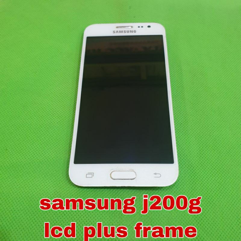 LCD PLUS FRAME SAMSUNG J2 2015 J200G ORI COPOTAN NORMAL