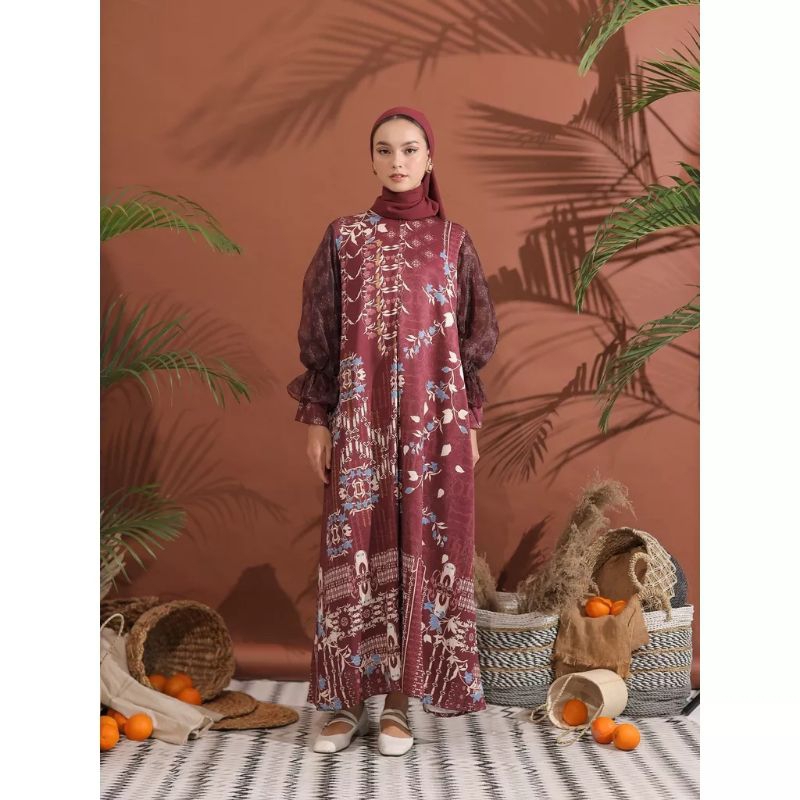 ASKARA SERIES - CARBARNET DRESS