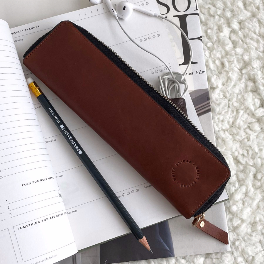 

Pencil Case Aesthetic / Kotak Pensil / Pencil Case / Kotak Pensil Kulit / Leather Pencil Case