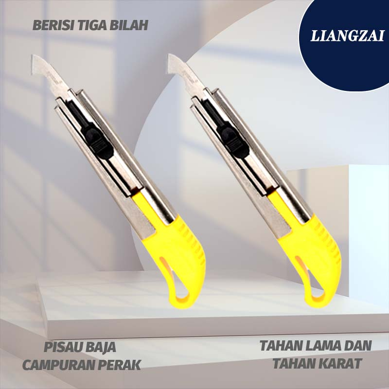 

PLEXYGLASS PEMOTONG KAIT / dengan 2 pcs mata pisau cadangan/ cutter akrilik