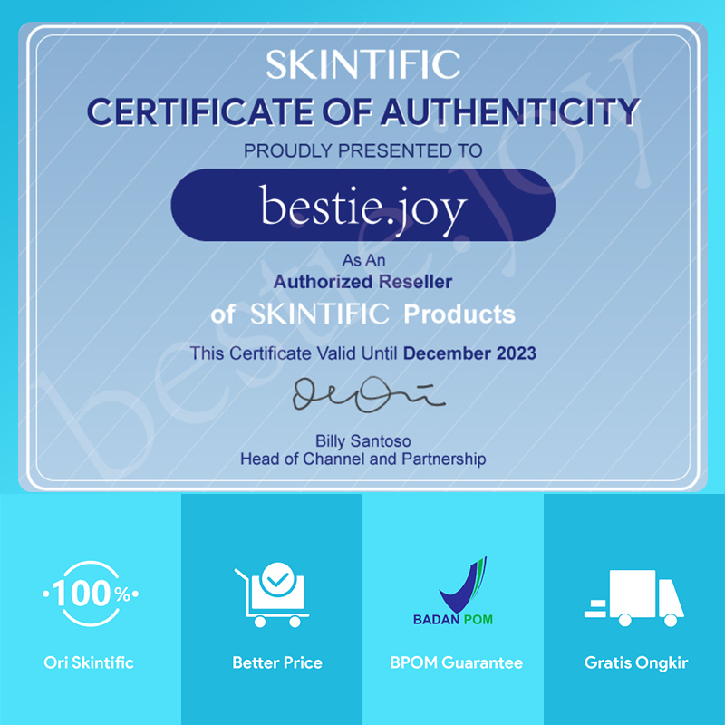 【BPOM】SKINTIFIC - 5X Ceramide Barrier improve Moisture Gel 30G &amp; 2% Salicylic Acid Anti Acne Serum