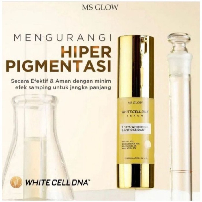 MS Glow Serum White Cell Dna Termurah Original 100%