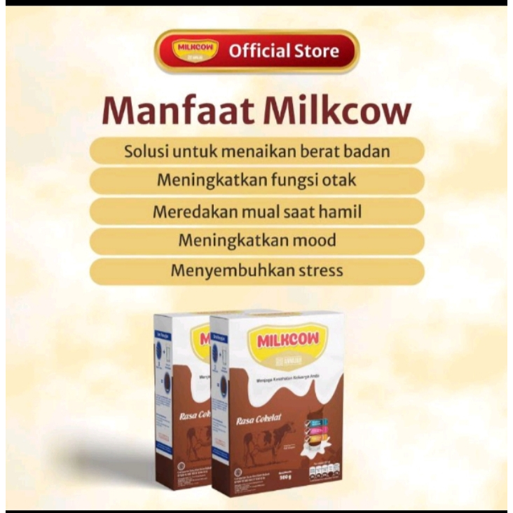 

MILKCOW Susu Gemuk Ampuh 100% Susu Sapi Fullcream