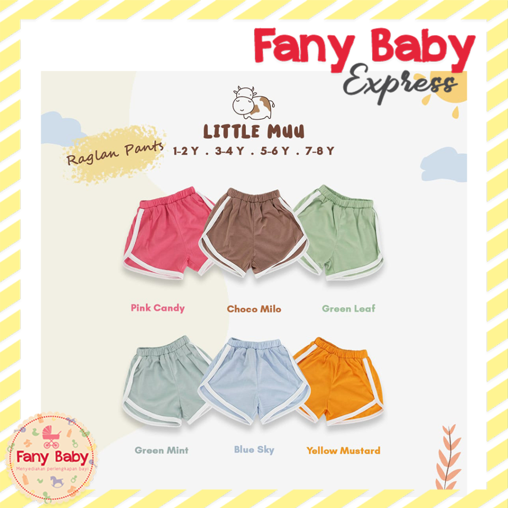 BEELOFT LITTLE MUU RAGLAN PANTS