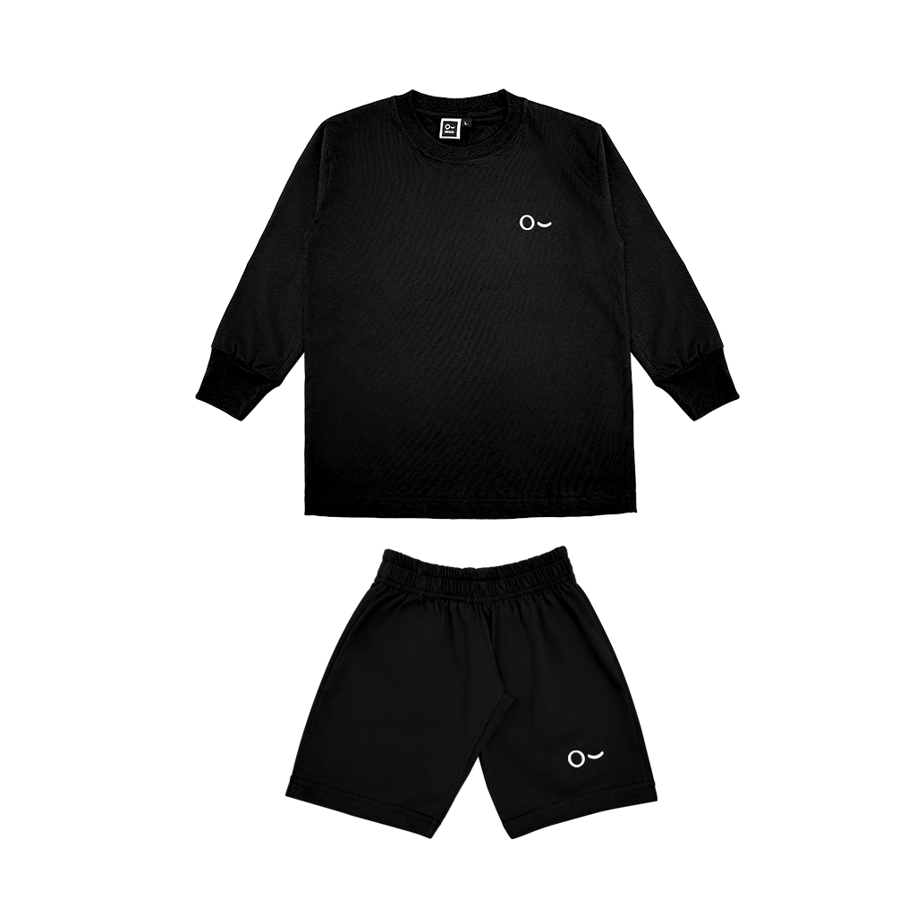 John&amp;Jill Kids Long Sleeve + Short Pants