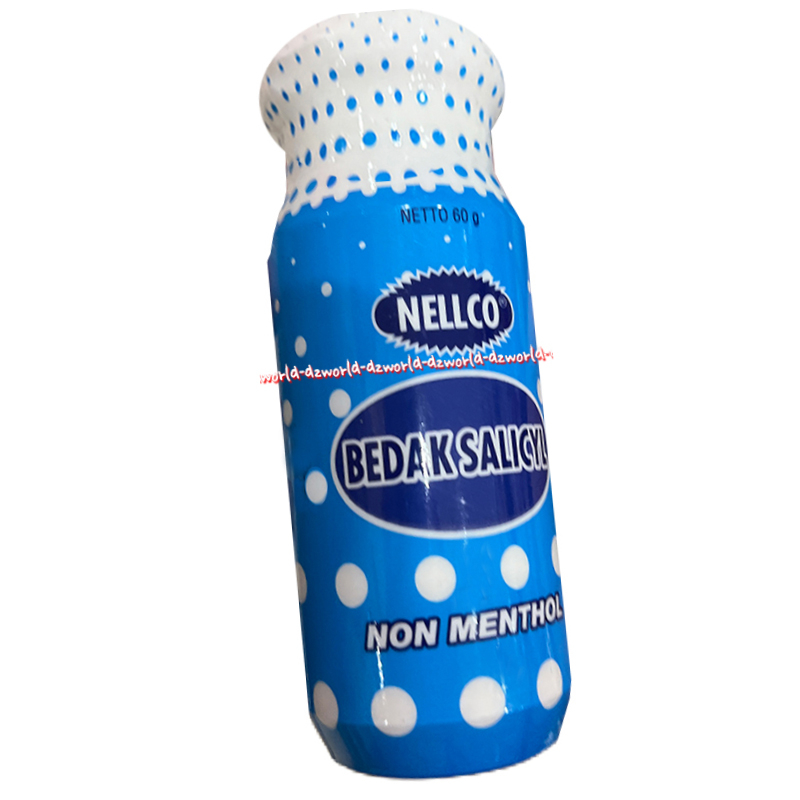 Nelco Bedak Salicyl 60gr Menthol Pink Non Menthol Bedak Salicil Talk Talek Powder Powder Botol