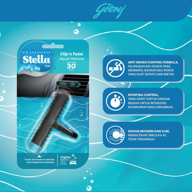 Stella Clip'n Twist - Pengharum Mobil